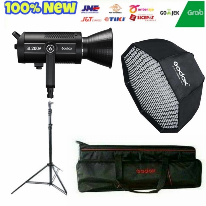 Paket Godox SL200II SL 200II LED COB Godox