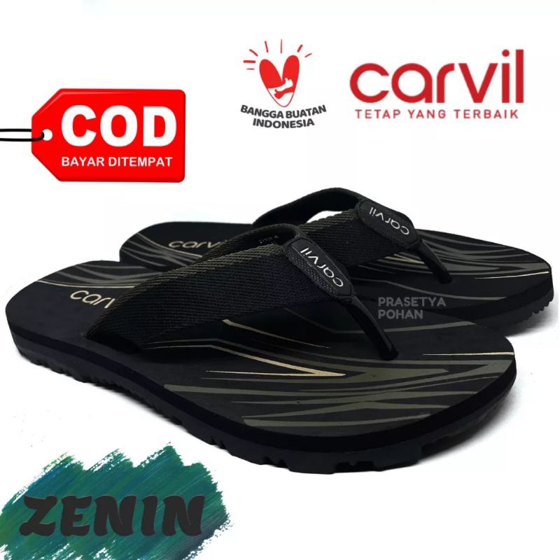 sandal carvil all size ORI / sandal pria / sandal wanita / sandal carvil Robin red