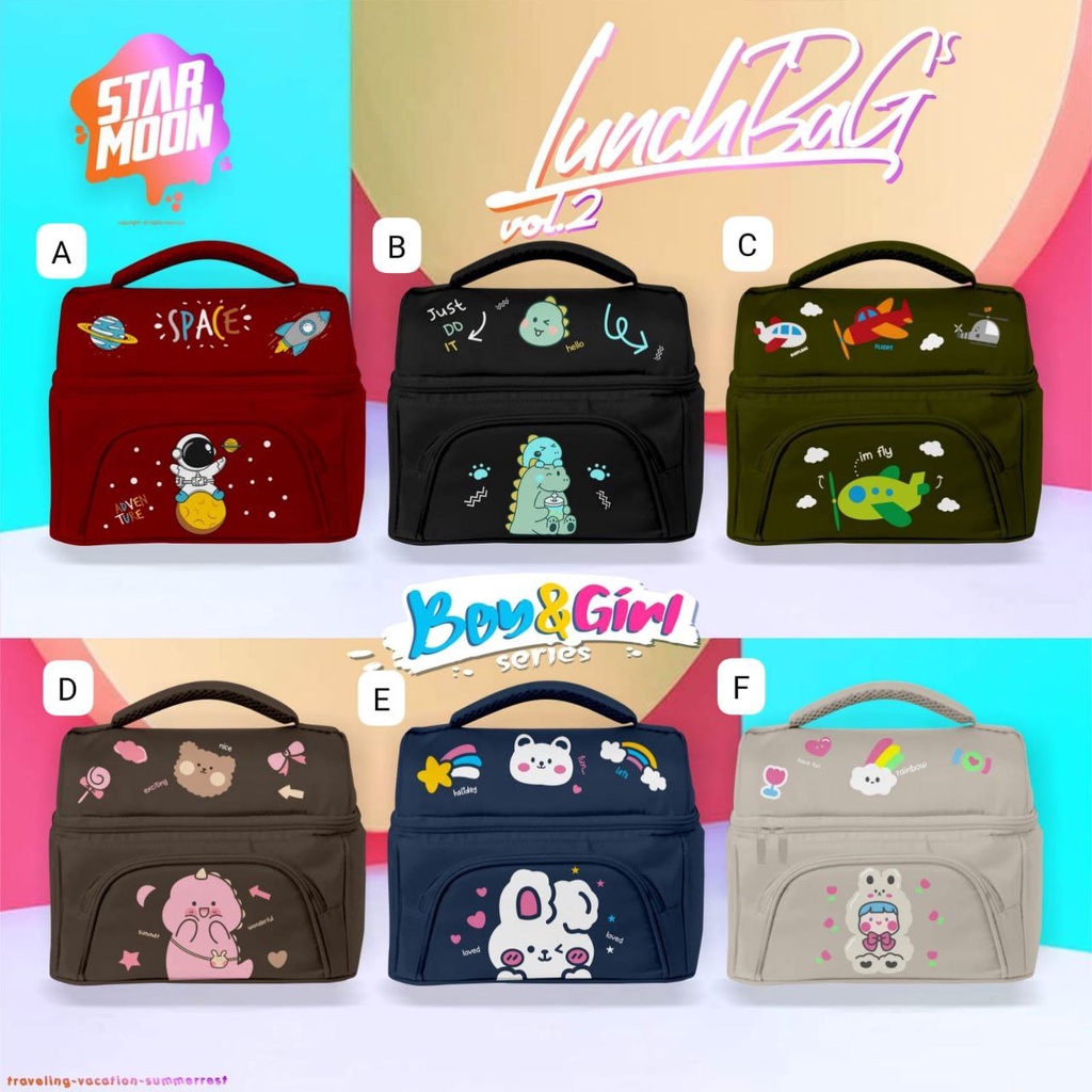 LUNCH BAG VOL.2 BY STARMOON / Tas bekal