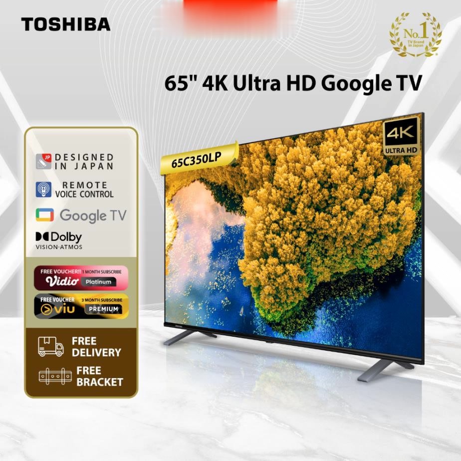 LED TV Toshiba 65C350LP 4K UHD Google TV 65 Inch