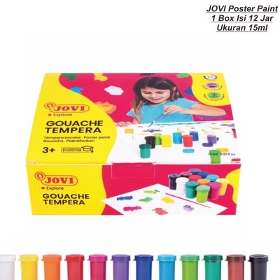 

JOVI POSTER PAINT BOX 12WRN 15CC/521