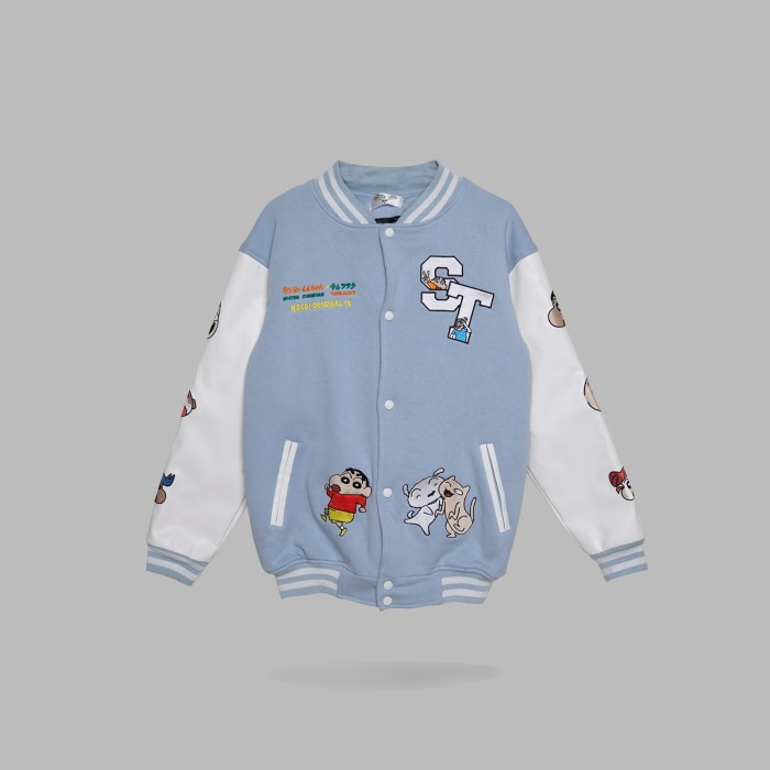 HSCO Varsity Jacket Frons Shinchan X Tahilalats - XL