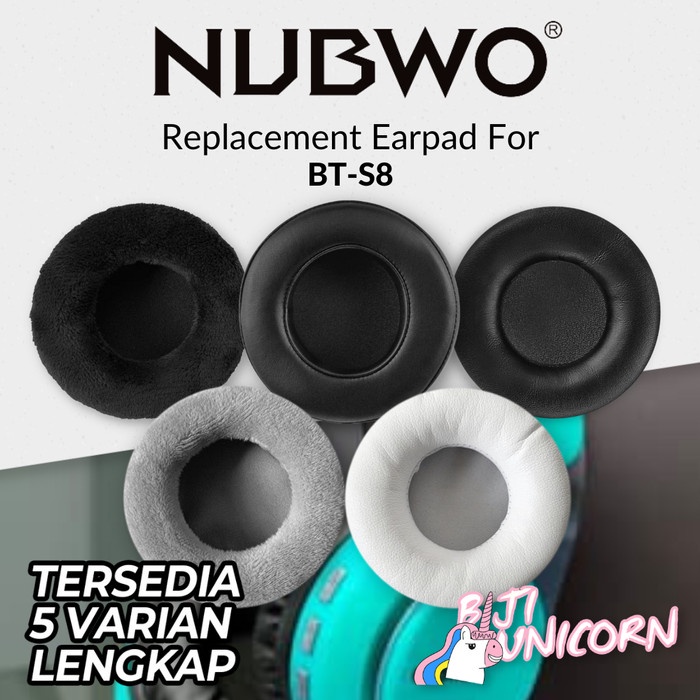 Earpad Earcup Ear Cushion Nubwo BT S8 S 8 Busa Foam Bantalan