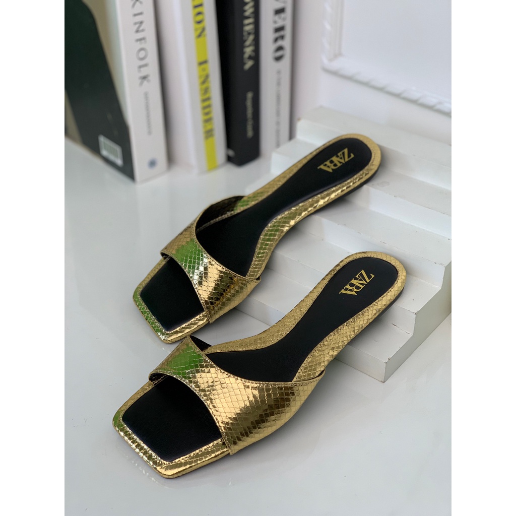 SANDAL WANITA FLAT IMPORT ZS512 SENDAL PESTA PREMIUM