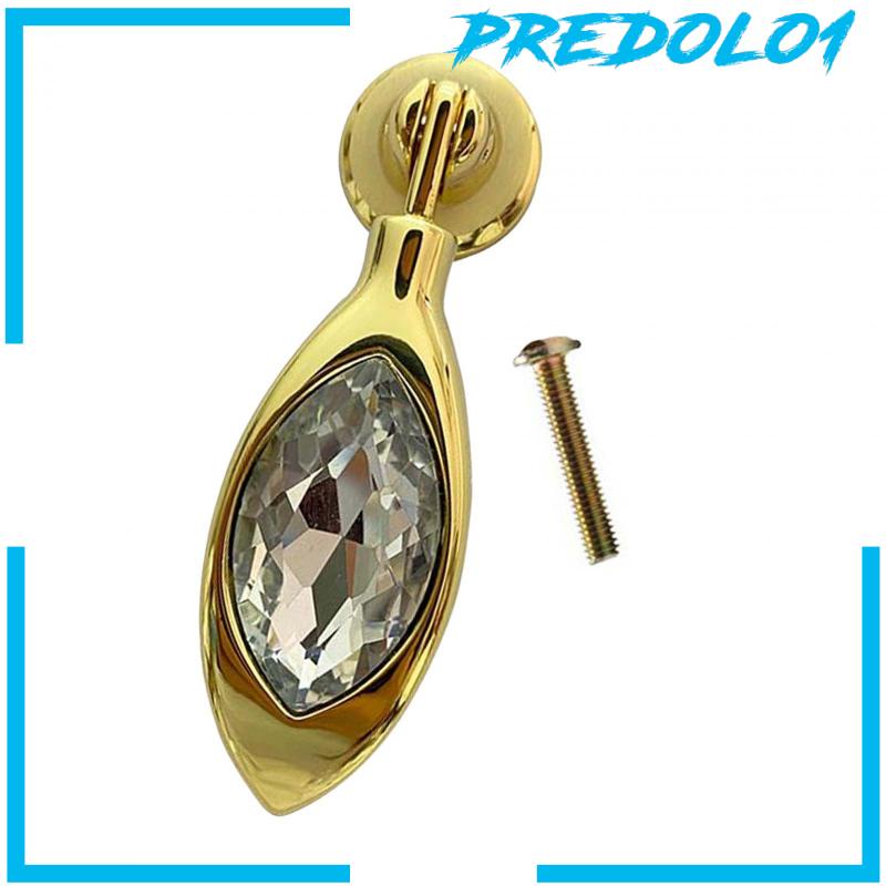 [Predolo1] Drop Pull Handle Zinc Alloy Dresser Knob Handle Untuk Kotak Perhiasan Laci