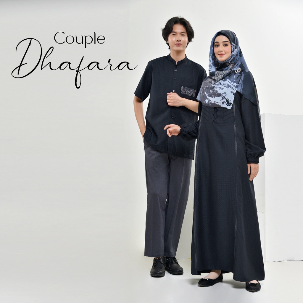 GF54RA Rabbani - Gamis Kemko Couple Dhafara Exclusive