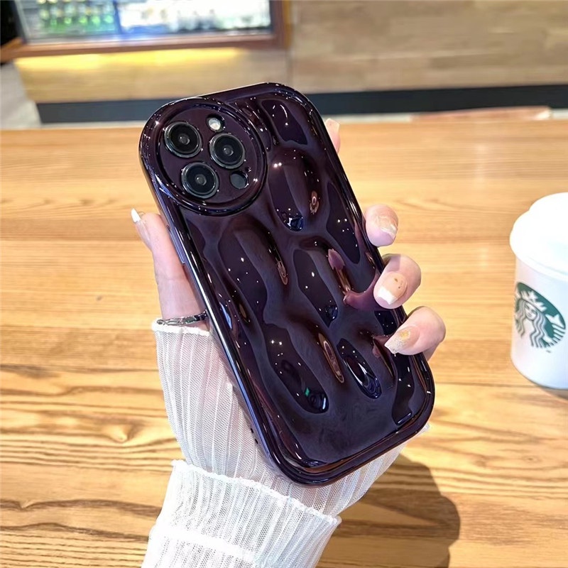 IPHONE Casing Ponsel Meteorit Urat Elektroplated Untuk iphone11 12 13 14promax iphone11 12 13 14pro Rasa Canggih shockproof soft shell cover