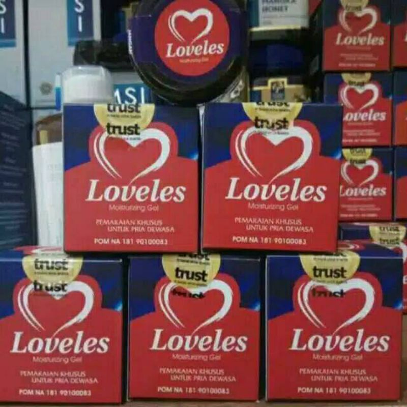 OBAT KUAT PRIA TAHAN LAMA LOVELES MOISTURIZING GEL ASLI 100% ORIGINAL CREAM OLES PEMBESAR KELAMIN PR