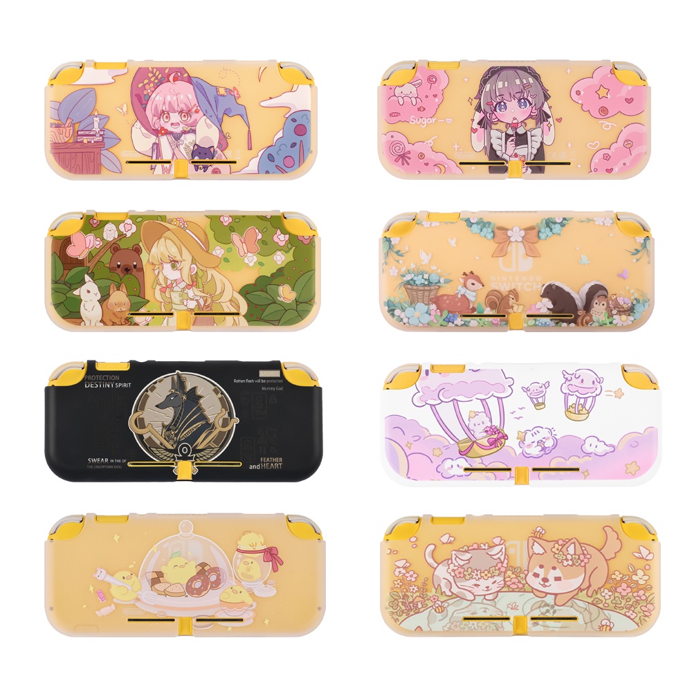 Switch Lite Soft Case Lucu Pelindung Case Untuk Nintendo Switch Lite Model Anti-slip TPU Silicagel Case Shell Anti Jatuh