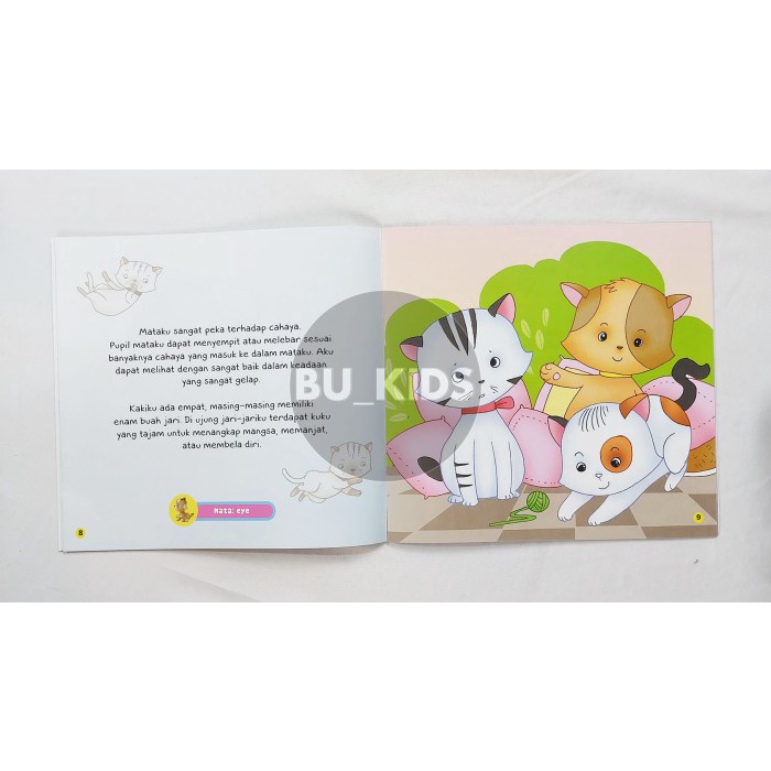 Buku Cerita Anak Bergambar Cerita Si Kucing - Si Kucing