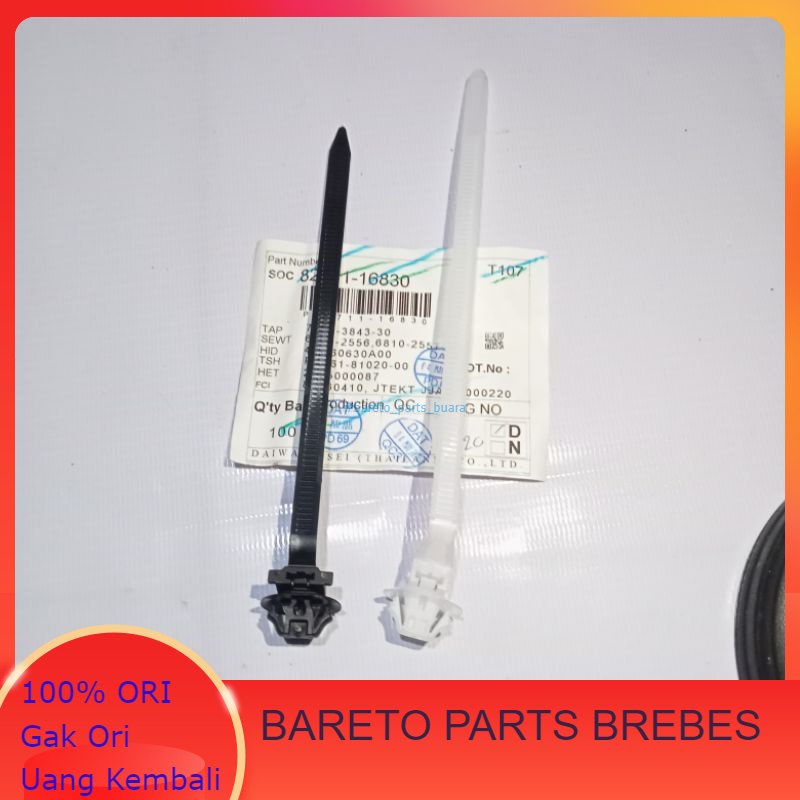kleman tali ripet kabel body motor klip tali tis original TEBAL ORIGINAL