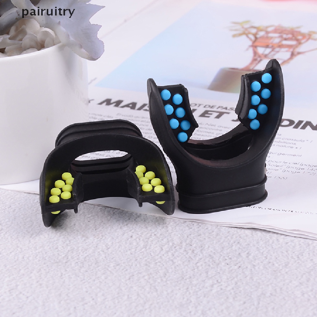 Prt Scuba diving silicone w/tab Warna Pengganti regulator snorkel fit mouth piece PRT