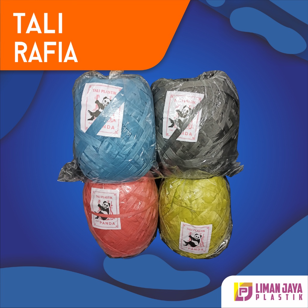 

Tali Rafia | Tali Rafia Warna | Tali Rafia Hitam | Tali Plastik | Rafia | Tali Rumput jepang | Tali Rafia Murah