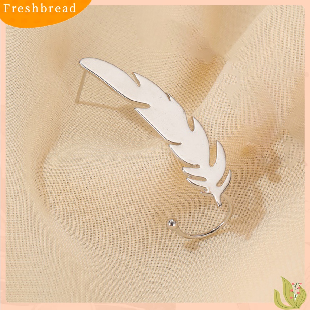 &lt; Freshbread &gt; 1Pc Klip Anting Bintang Perhiasan Simple Electroplated Manset Telinga Halus Untuk Pernikahan