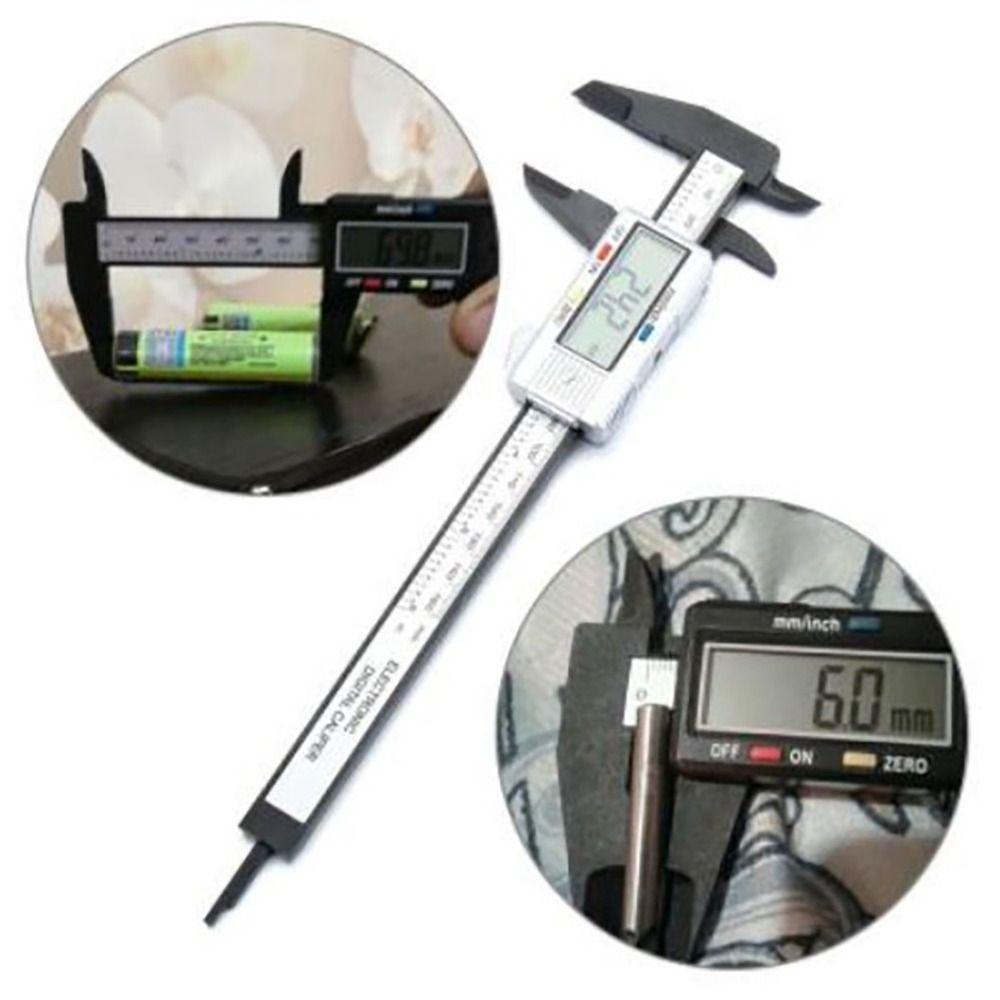 SUYO Vernier Calipers Alat Ukur Pengukur Elektronik LCD Digital