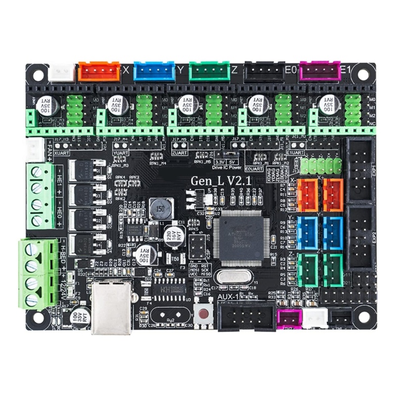 Zzz MKS Gen-L V2 13d Printer Control Board Motherboard Sumber Terbuka Marlin LCD12684