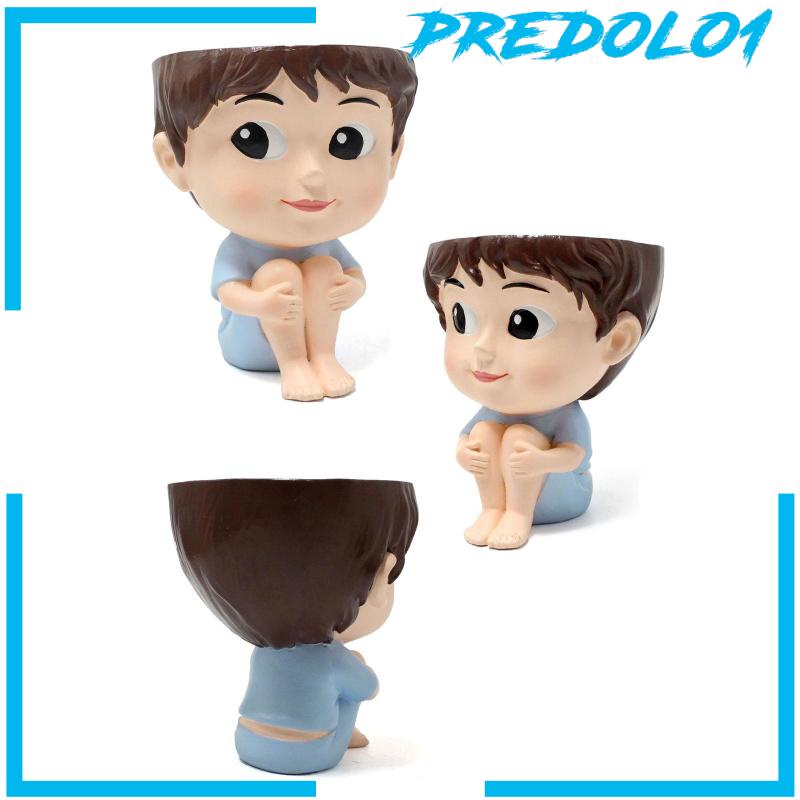[Predolo1] Wadah Pot Head Planter Lucu Hias Handmade Untuk Dekorasi Taman