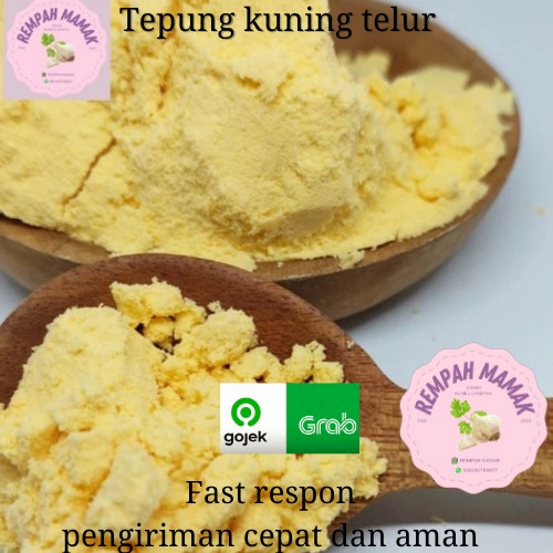 

COD- Tepung Kuning Telur / Egg Yolk Flour 100gram