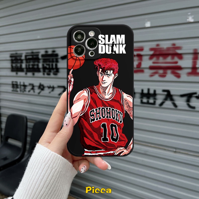 Redmi 12C A1 10 9A 9 9T 9C NFC Note9 8 11 11s 10s 10 Pro Plus Poco M4 F4 M5 M3 Pro F3 X3 Pro M3 MI 10 11 Lite 10T Couple Cowok Cewek Keren Basket Nomor10 Case Tepi Lurus