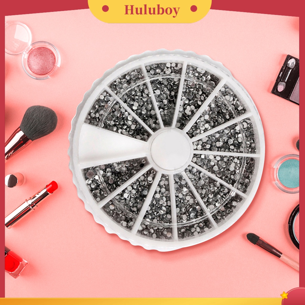 {In Stock} 2400pcs/roda Nail Art Dekorasi DIY Mudah Diterapkan Stiker Dekorasi Kuku Lucu Tanpa Bau Untuk Salon