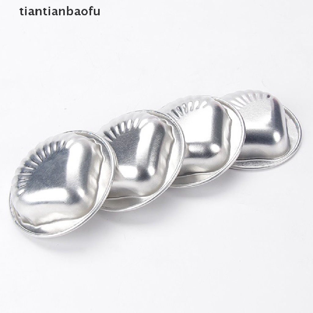 [tiantianbaofu] Cetakan Kue Baja Berbentuk Kerang Baking Cookie Biskuit Cetakan Bakeware Pan Mould Butik