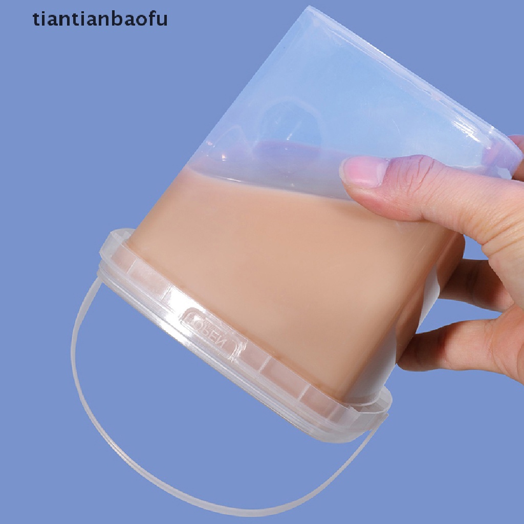 [tiantianbaofu] Ember Plastik 280ML/500ML/1L/2L Dengan Tutup Dan Pegangan Food Storge Container Boutique