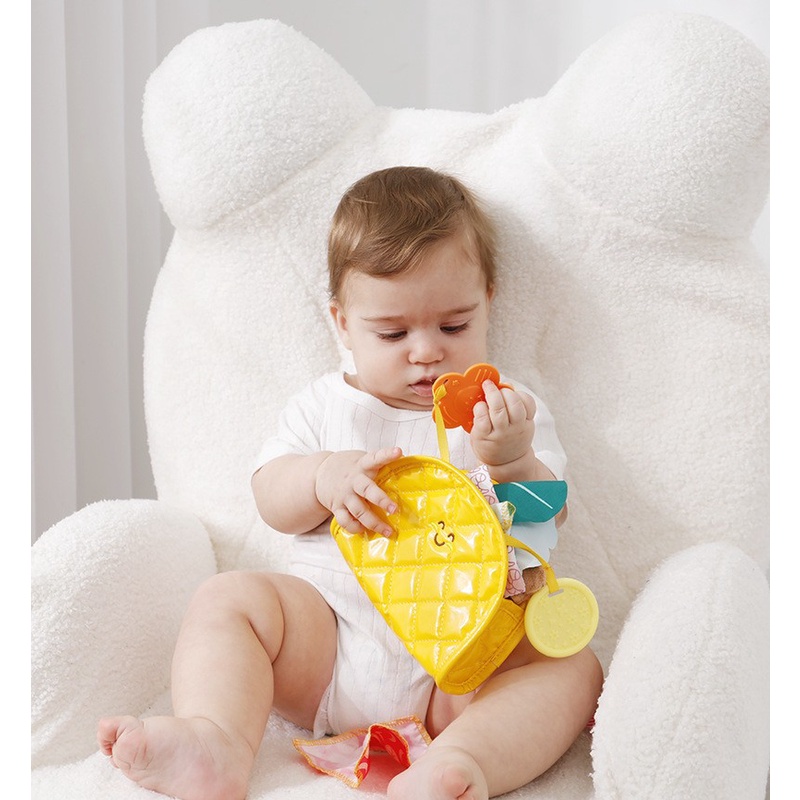 SENSORY TEXTURE TOYS | mainan sensori bayi minky taggies