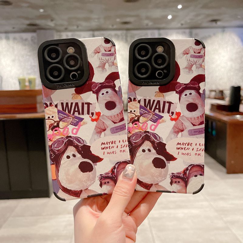 Cool Eyeglass Dog Soft Case HP OPPO A9 A5 A31 A53 A33 2020 A91 F11 A3S A52 A92 F9 Pro A7 A5S A12 A11K Reno 3 5 6 A83 K3 K5 A95 A93 A93S A55 A56 A55S 5G New FTD Casing Realme C1 X XT