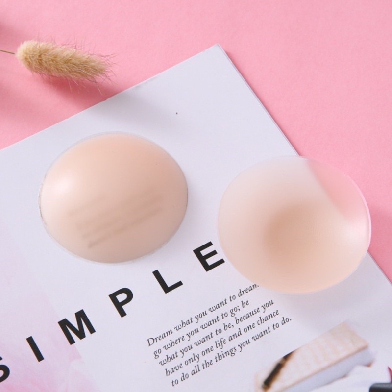 Silikon Payudara Nipple Pad Penutup Puting Payudara Tempel