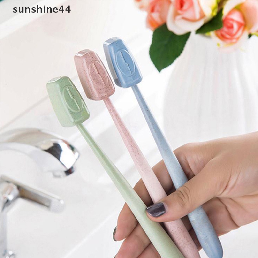 Sunshine 4Pcs/set Penutup Kepala Sikat Gigi Mini Portable Tooth Brush Holder Cap Untuk Perjalanan Luar Ruangan Rumah Tangga Kamar Mandi Organizer Aksesoris ID