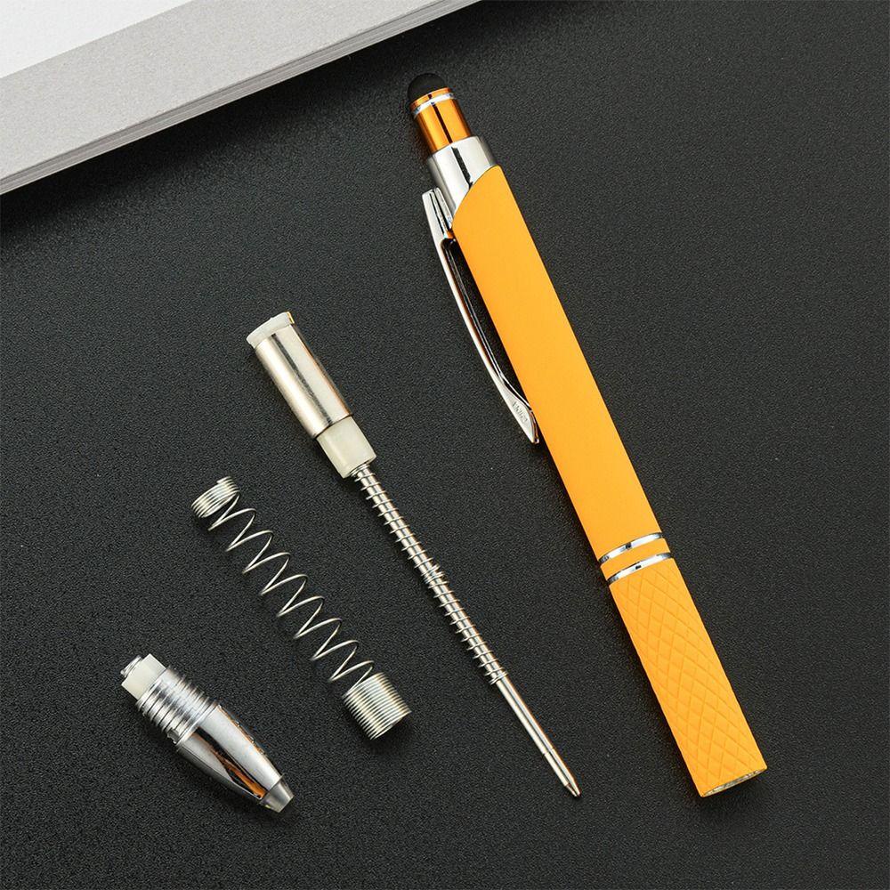 Populer 2PCS Pulpen Multi Fungsi Perlengkapan Menulis Gadget Sentuh Layar Dengan Lampu LED Bolpoin Bolpoin