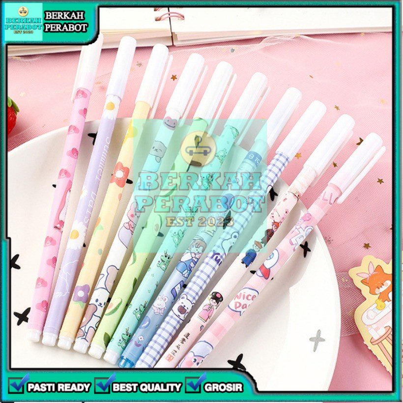 

[BPB] PULPEN PENA BALLPOINT KARAKTER GEL 0.5MM ALAT TULIS SEKOLAH KANTOR PEN TINTA