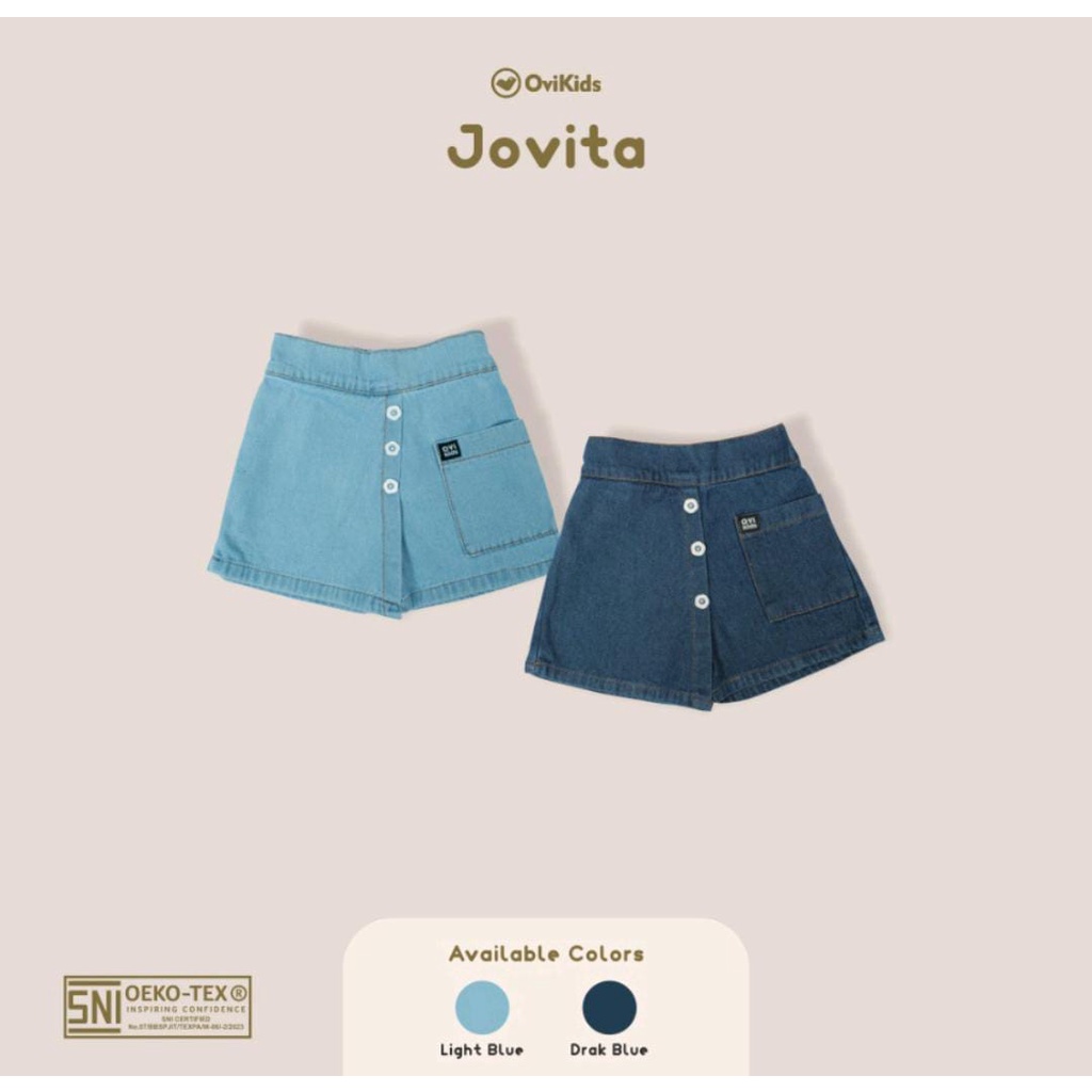 OVIKIDS JOVITA / CELANA JEANS PENDEK ANAK