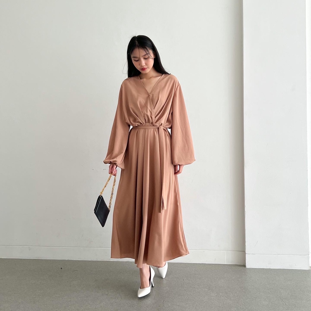 Beige Studio - Amanda Dress | Dress Maxi Wanita