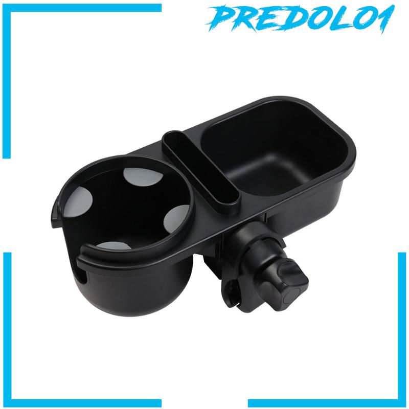 [Predolo1] Portable Stroller Cup Holder Stabil Tahan Lama Adjustable Untuk Bayianak Trip