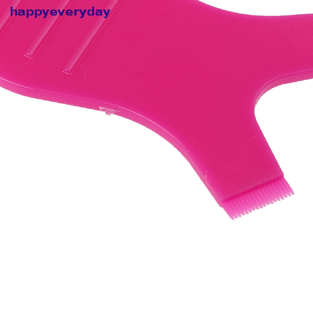 [happy] 10pcs/pack Reusable Plastic Eyelash Brush Clean Y Shape Cangkok Bulu Mata [ID]