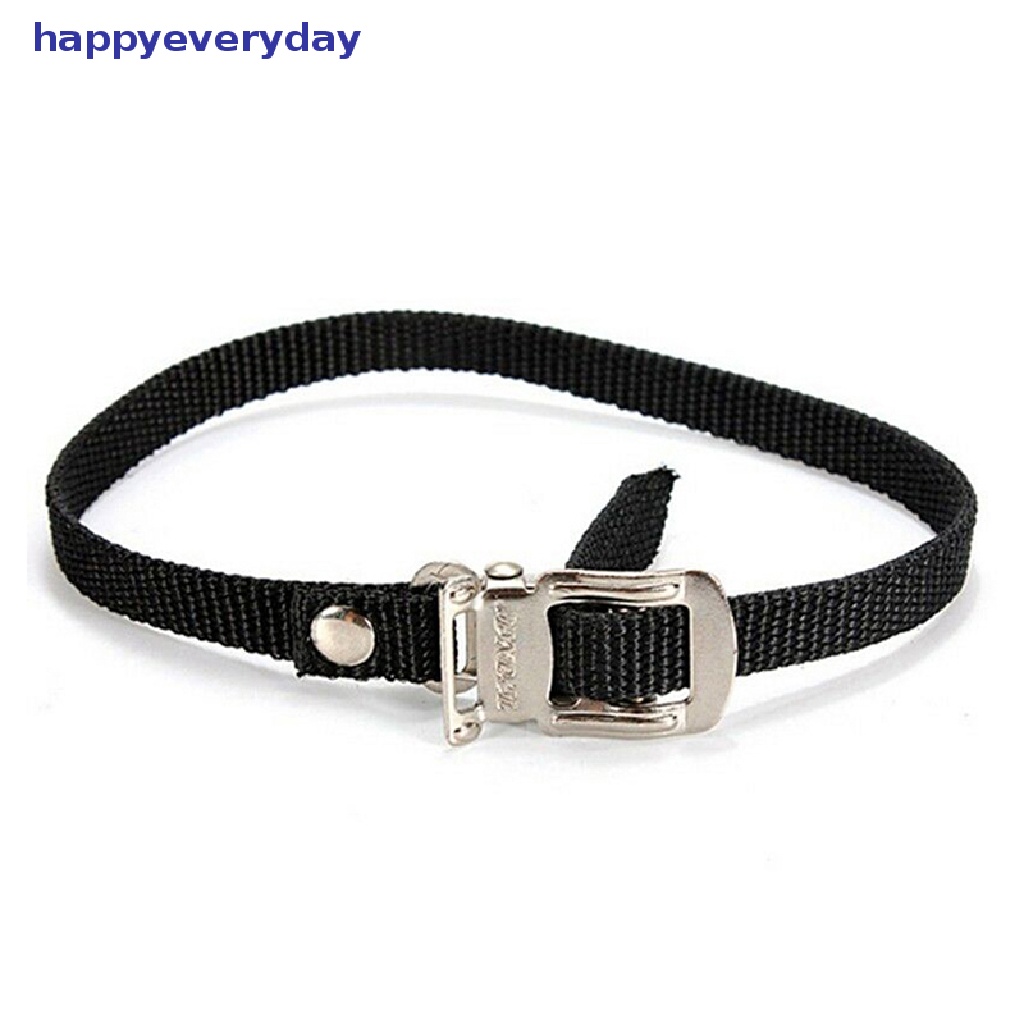 [happy] 1pc Strap Pedal Tali Kaki Sepeda Bike Strap, Toe Clip Strap, Hitam [ID]