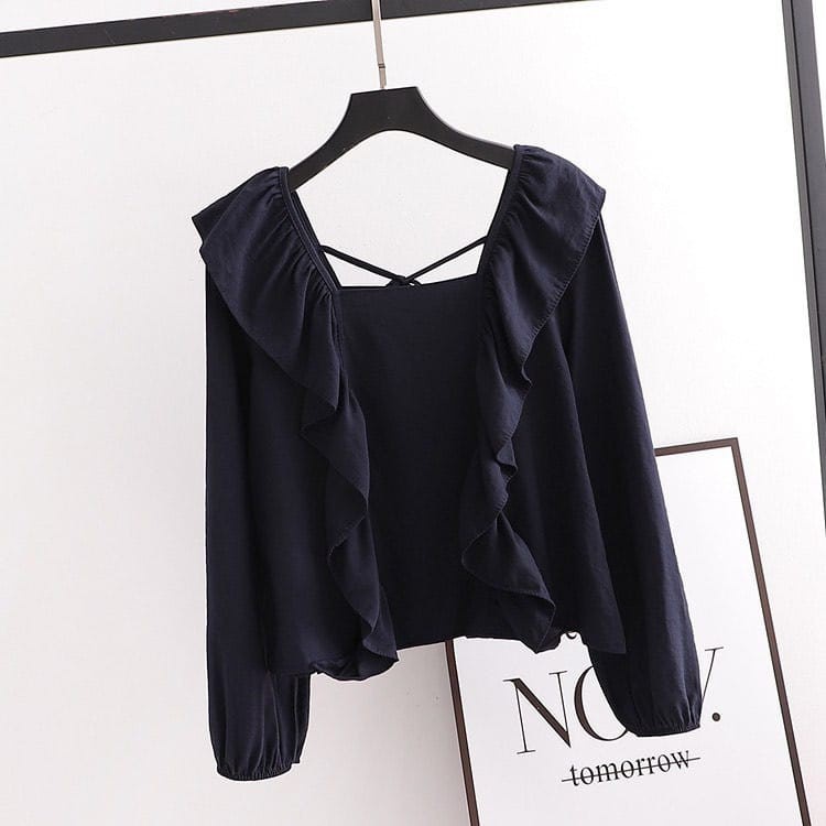 BEFAST - ZRX OOTD WANITA BLOUSE NESA / Ladela Blouse / Pakaian Casual Wanita / Blouse Wanita Keluaran terbaru / Fashion Kerja Wanita Casual / Blouse Polos Lengan Panjang / Termurah