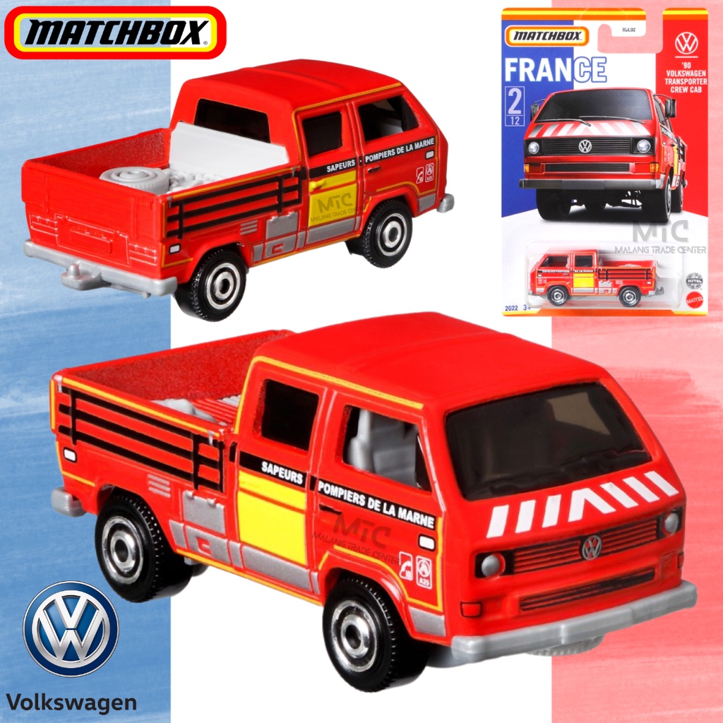Matchbox 90 Volkswagen Transporter Crew Cab Best Of France
