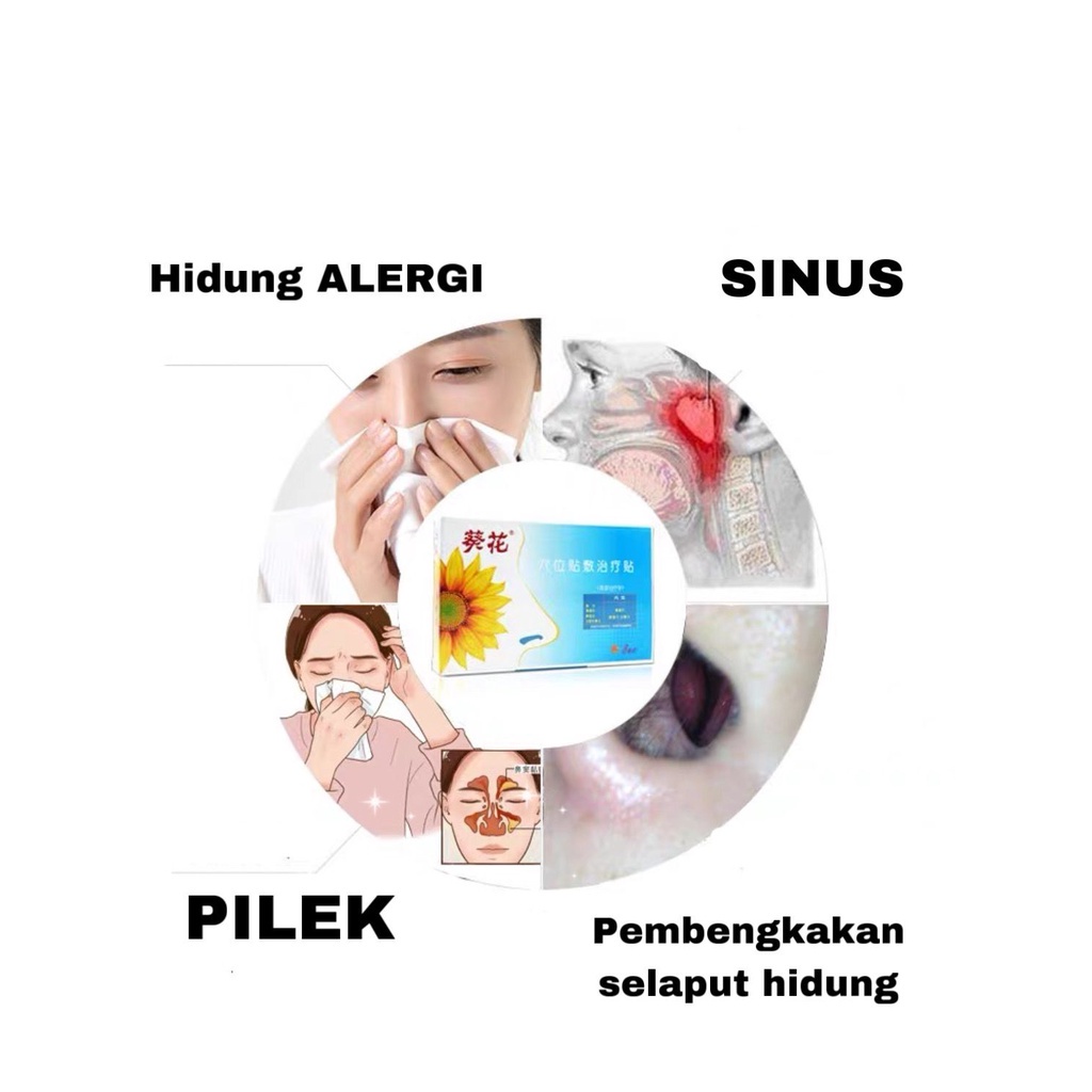 KOYO YUAN HONG HIDUNG ALERGI (Sinusitis) / Koyo Anak / Koyo Herbal / Alami / Obat Flu / Alergi / Hidung Tersumbat / sinus