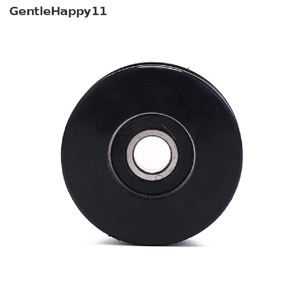 Gentlehappy 1pc 50mm Hitam Bantalan Pulley Roda Kabel Peralatan gym Part Wearproof gym kit  Id