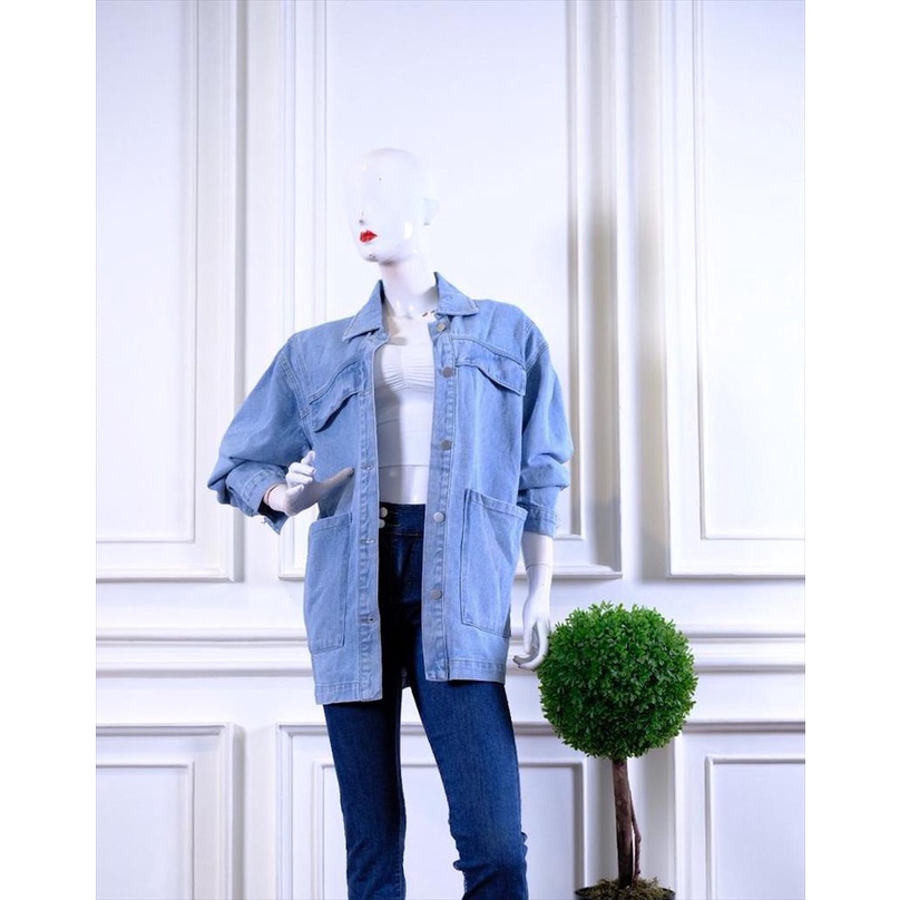 JAKET DENIM FASHION PREMIUM BAHAN PREMIUM BANGKOK BKK,3647