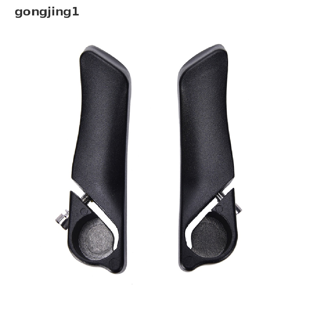 Ggg 2X Hitam Paduan Aluminium Bersepeda Sepeda Sepeda Gunung Stang Bar End Grips ID