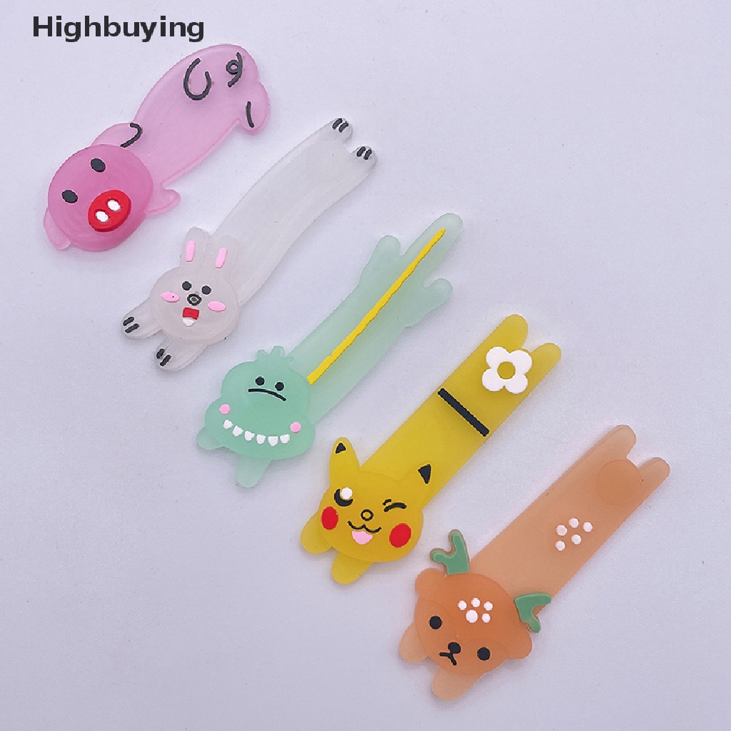 Hbid Luminous Mini PVC Mobil Dashboard Mainan Boneka Angka Dekorasi Taman Rumah Diy Lem Cream Phone Case Patch Bahan Glory