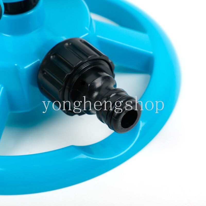 Sprinkler Putar Otomatis 360derajat Sprinkler Air Rumput Taman Sprayer Trisula Nozzle Penyiraman Irigasi Taman Sprinkler Drippers Alat Berkebun