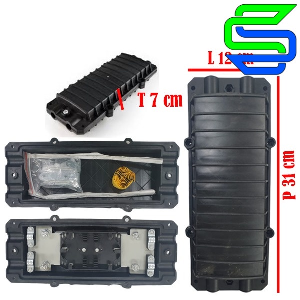 Fiber Optic Joint Closure 12 Core | Joint Closure FO 12 Core FTTH