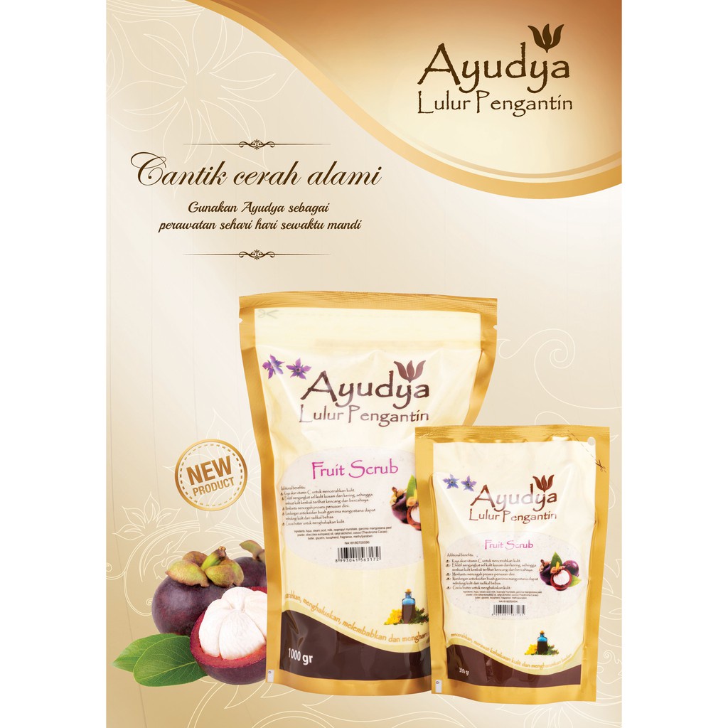 Ayudya Lulur Pengantin Fruit Scrub 1000