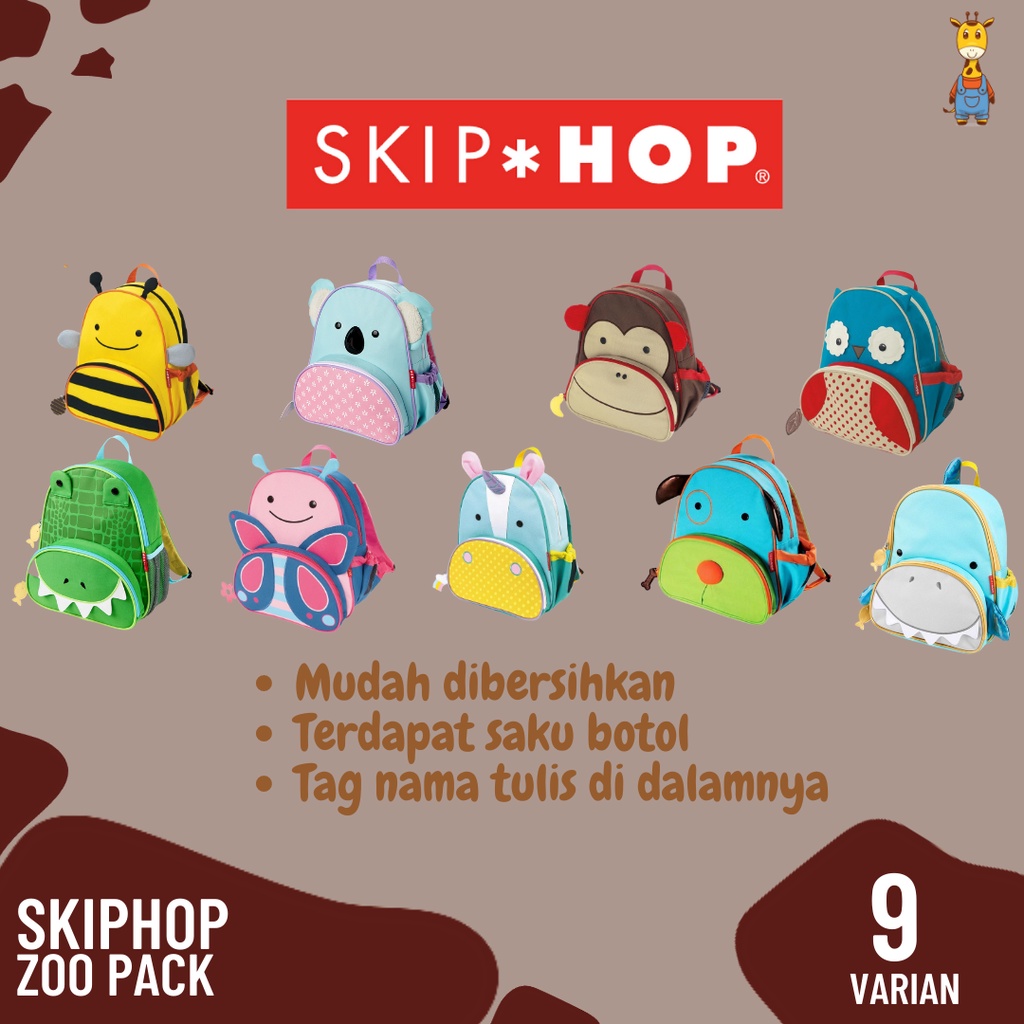 SkipHop Zoo Pack