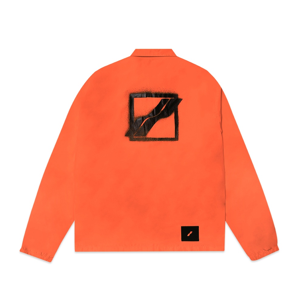 We11done Windbreaker Jacket Orange