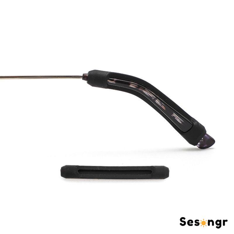 1 Pasang Holder Kacamata Bahan Silikon Anti Slip - SG